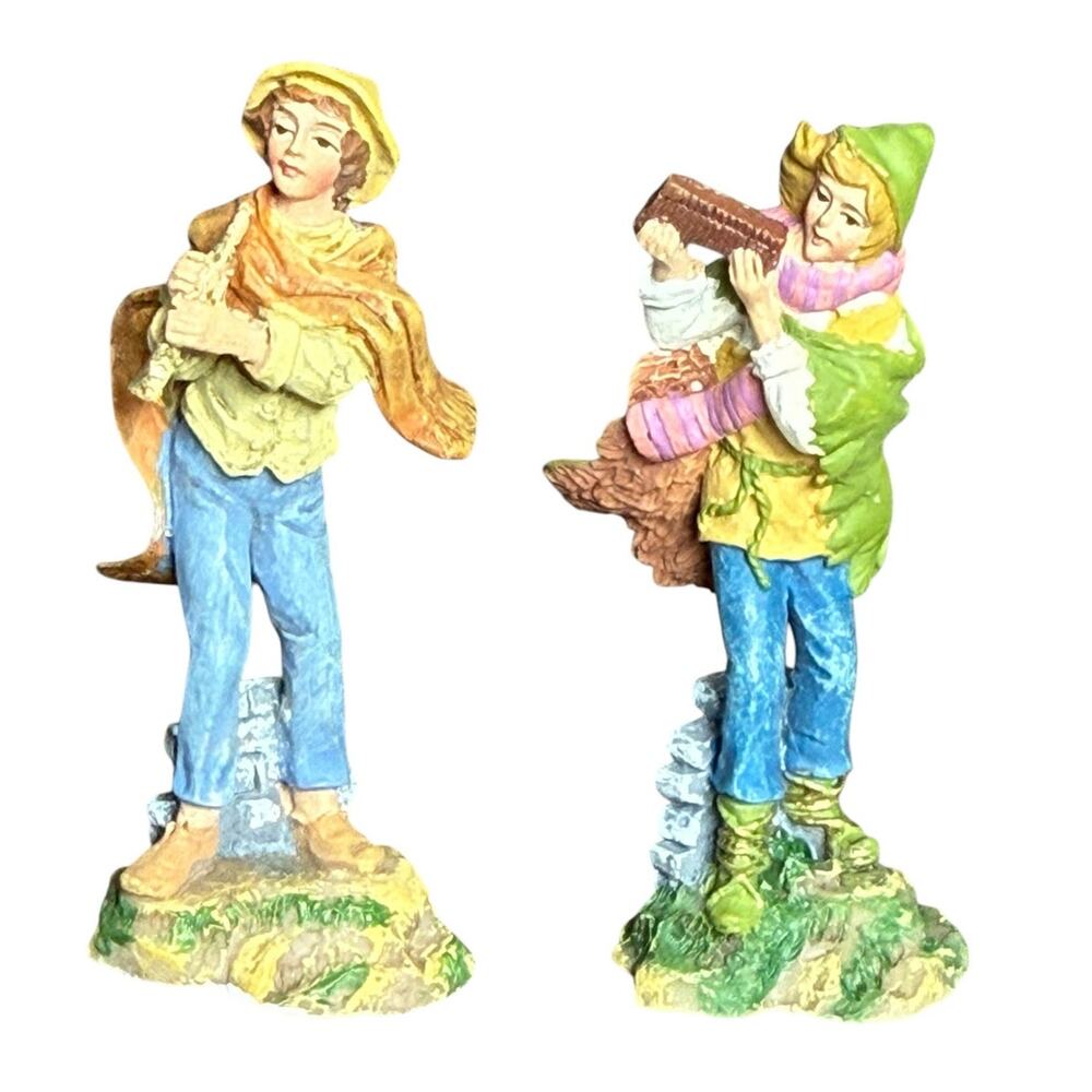 Hawthorne Village Nativity Christmas Tree Enlightening Melody Whimsical Song '07